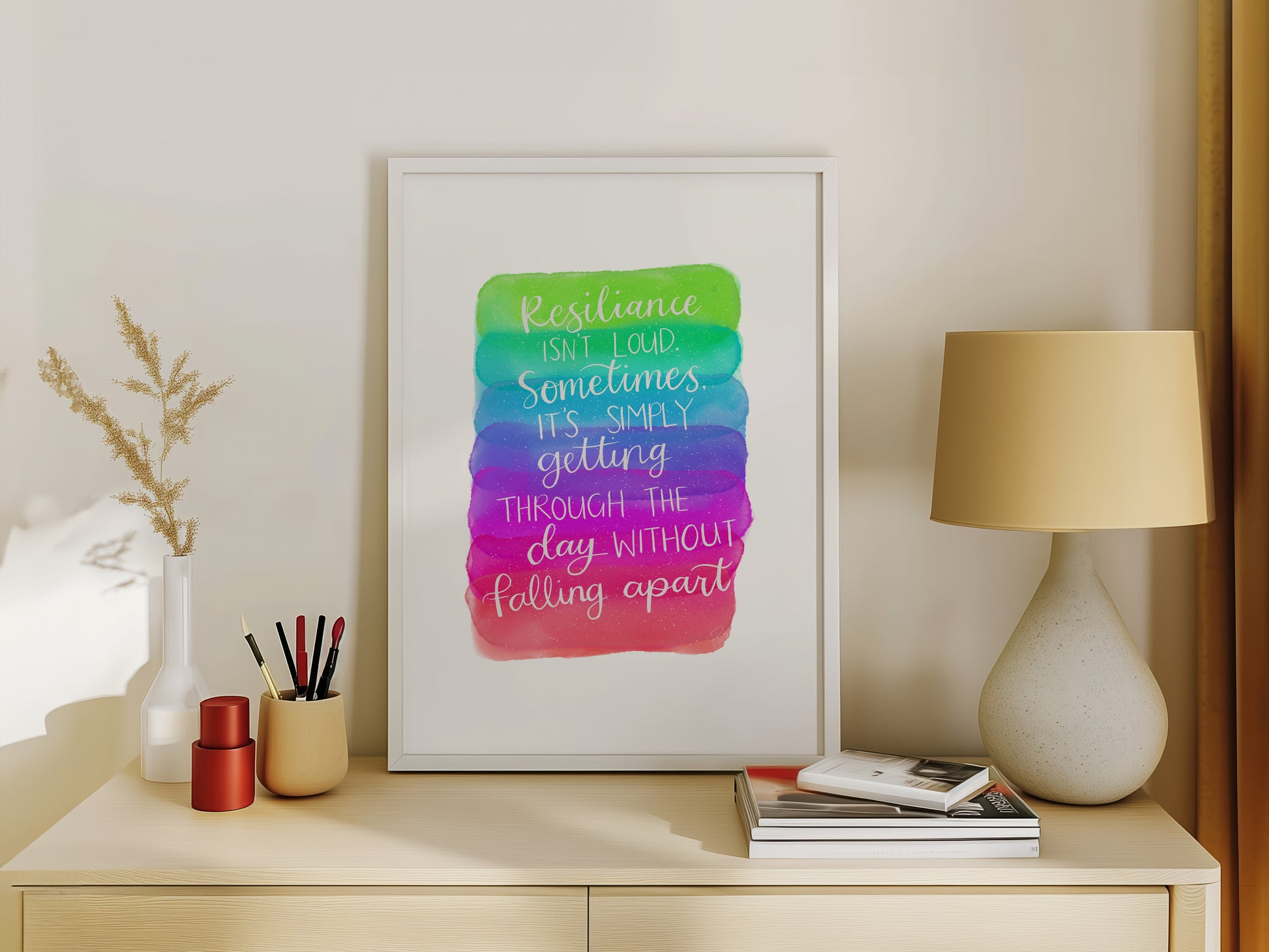 "Quiet Resilience" Watercolour Print