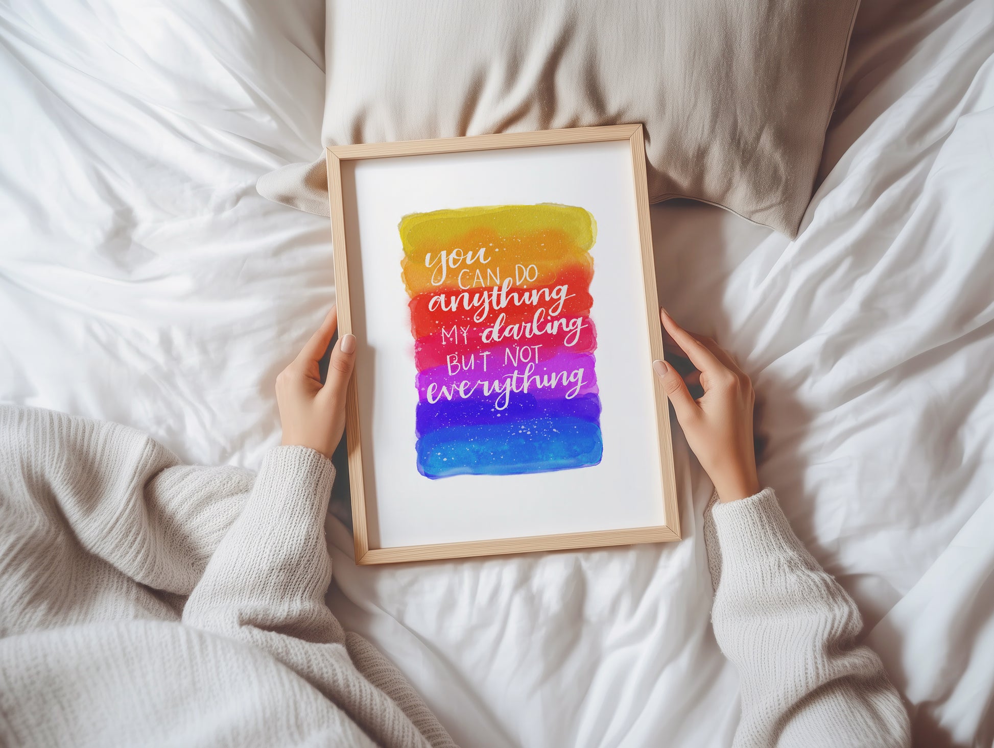 "You Can Do Anything" - Galaxy Print